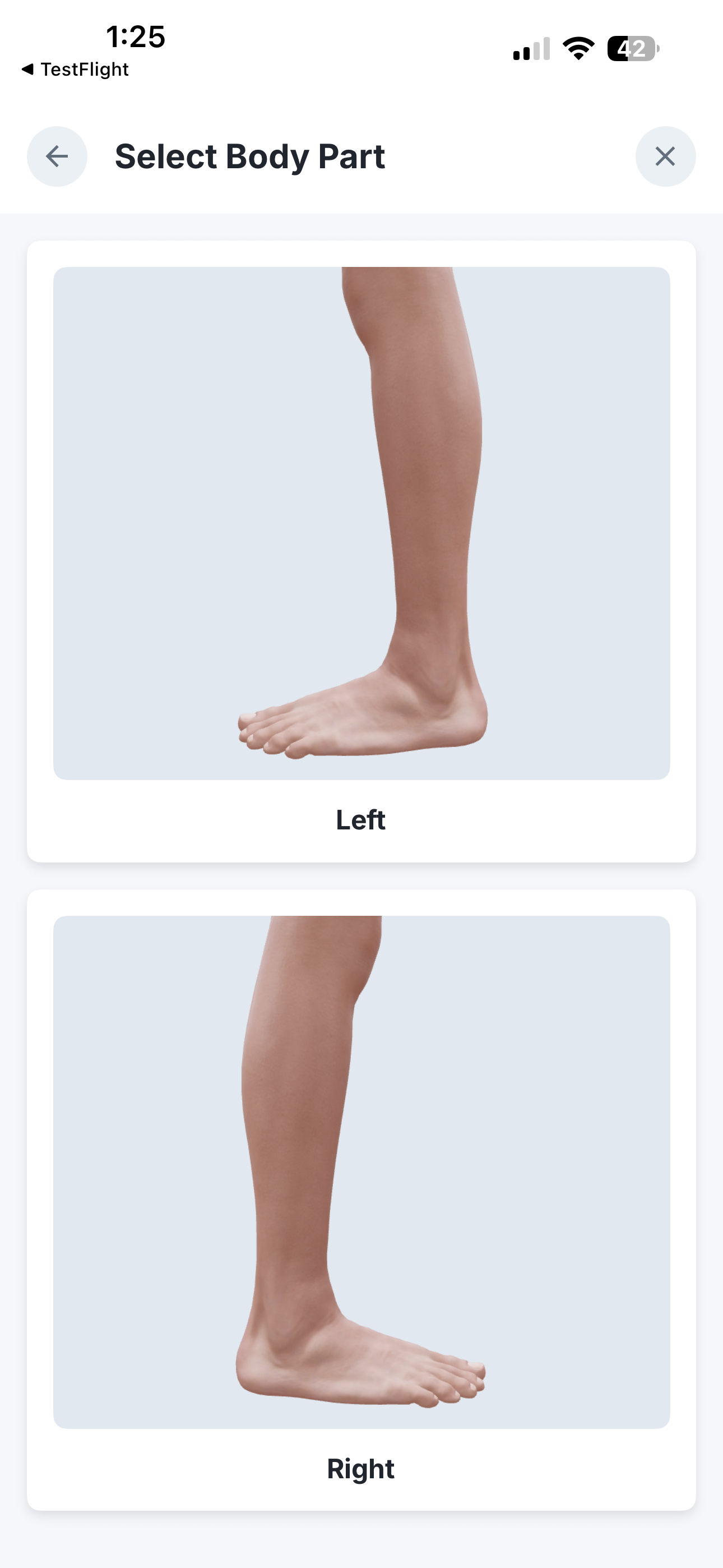 Left or Right Selection